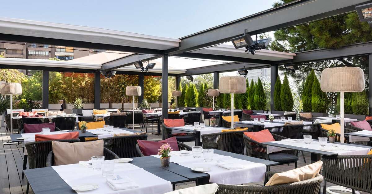 Een foto van Hotel Puerta America Madrid