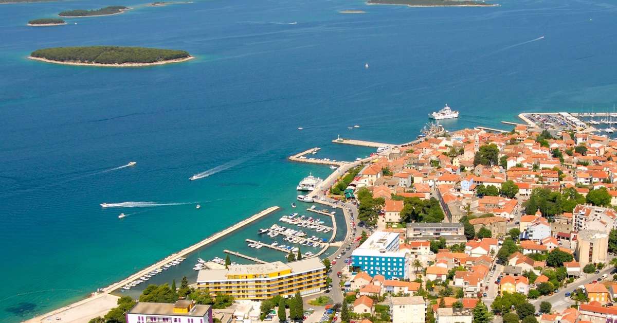 Een foto van een overzicht van Hotel Ilirija