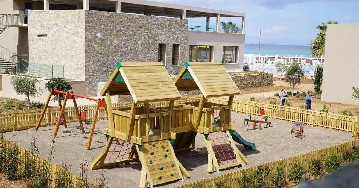 Een foto van de faciliteiten bij Almyros Beach Hotel