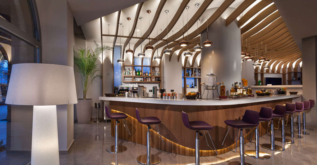 Een foto van de faciliteiten bij Blue Lagoon City Hotel