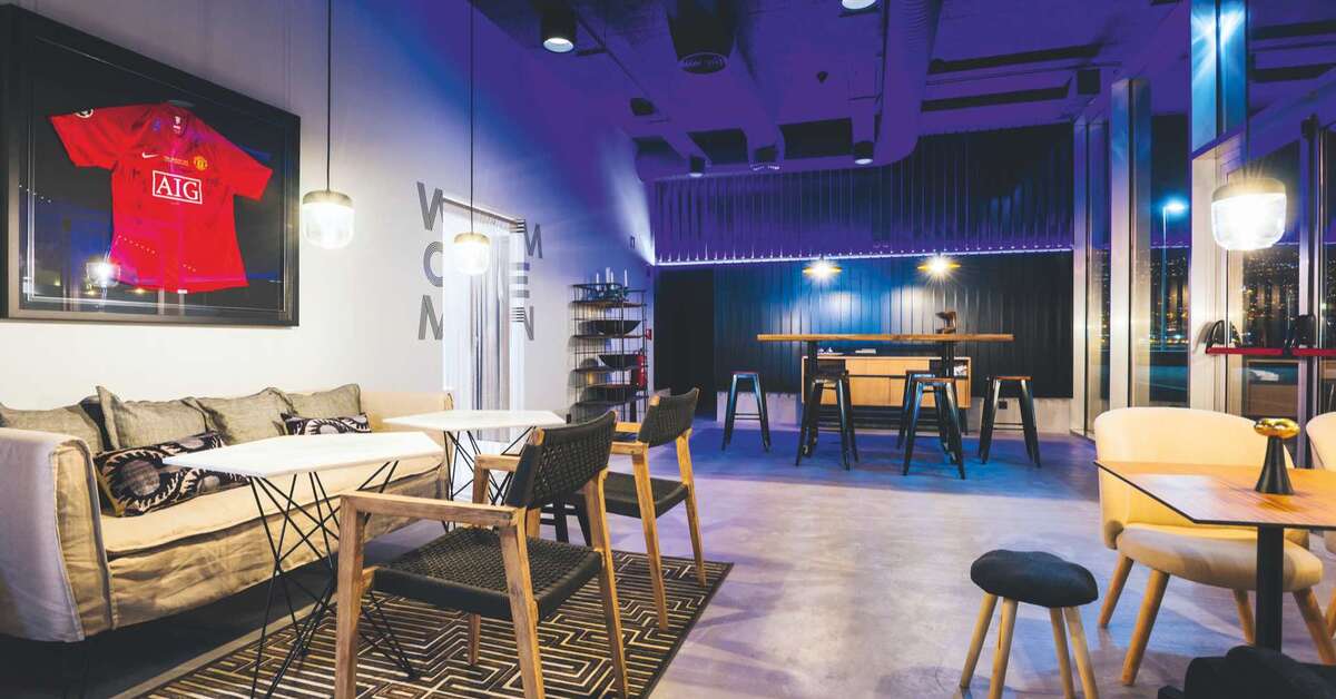 Een foto van het interieur van Pestana CR7 Funchal