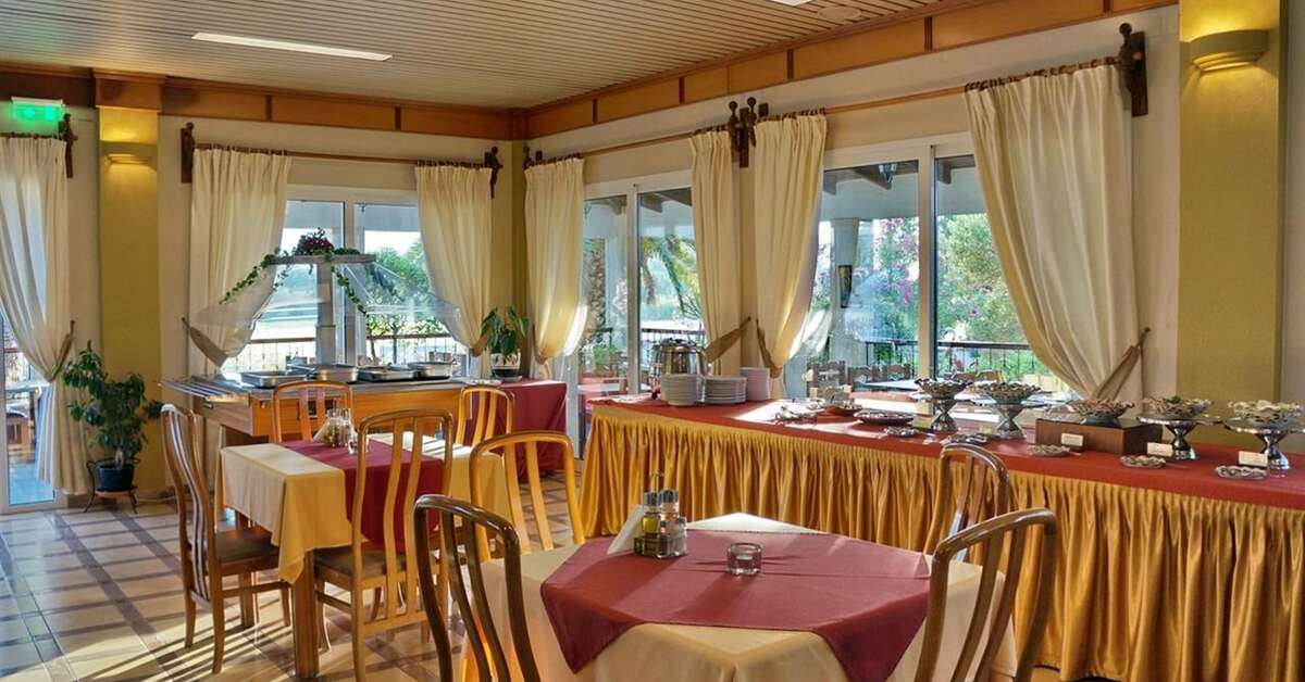 Ein Foto von den Einrichtungen im Hotel Kalloni Bay