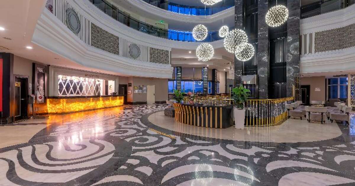Een foto van het interieur van Port River Hotel & Spa