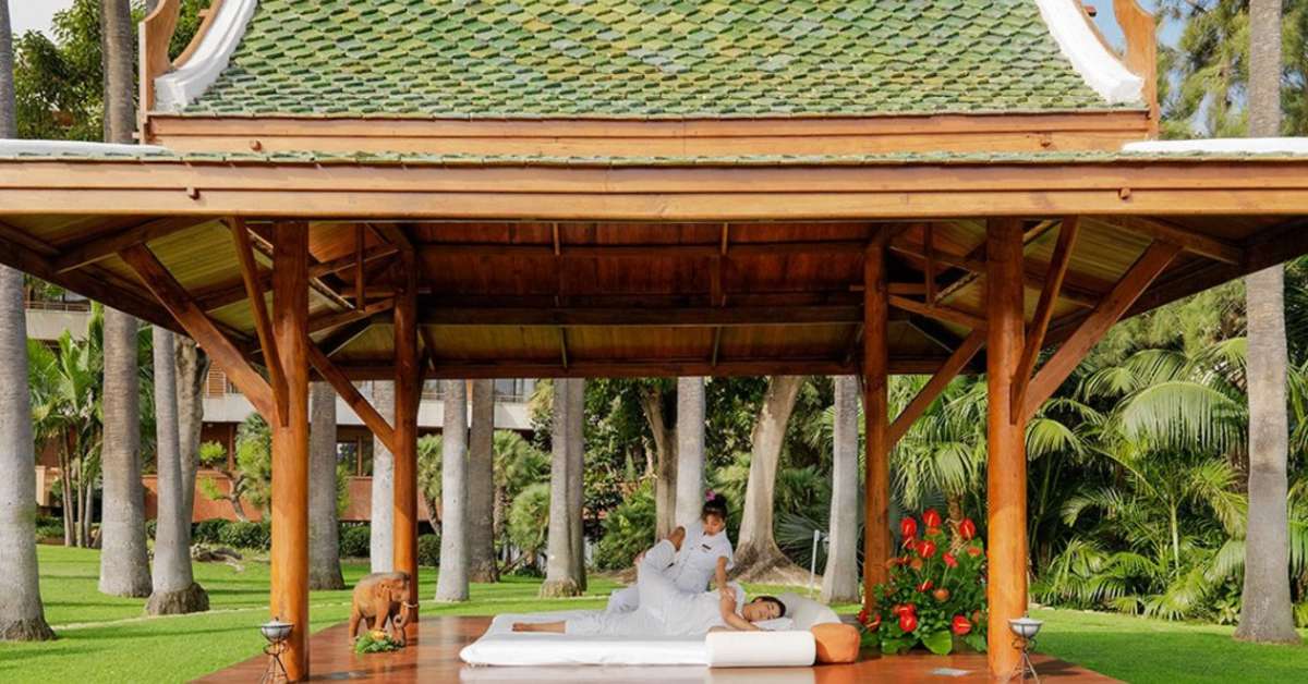 Ein Foto von den Einrichtungen im Hotel Botanico & The Oriental Spa Garden