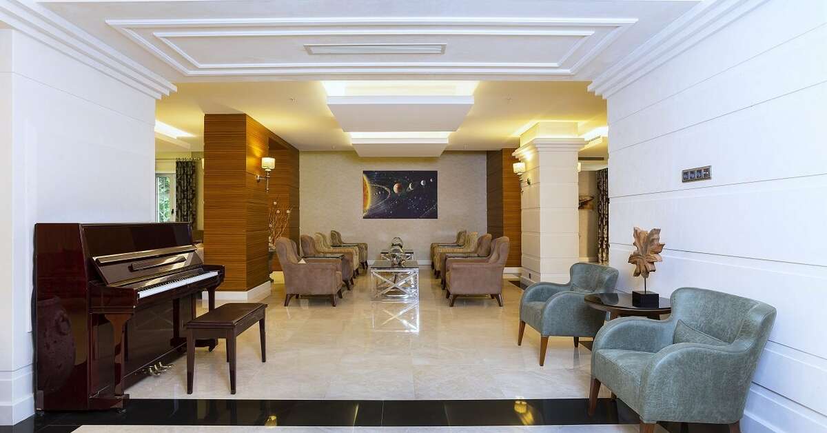 Een foto van het interieur van Royal Asarlik Beach Hotel & Spa