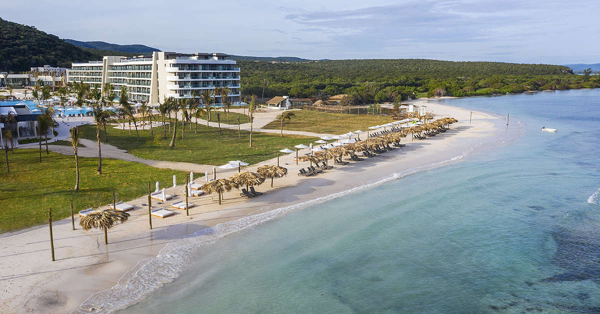 Een foto van het strand bij Ocean Coral Spring