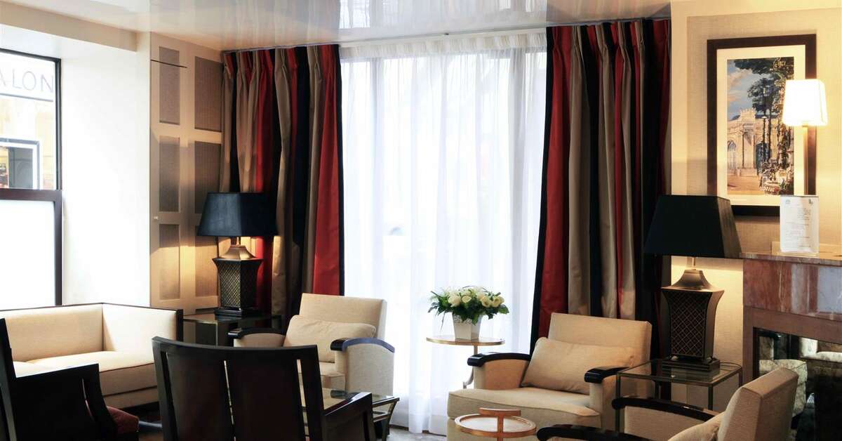 Een foto van het interieur van Best Western Hotel Folkestone Opera