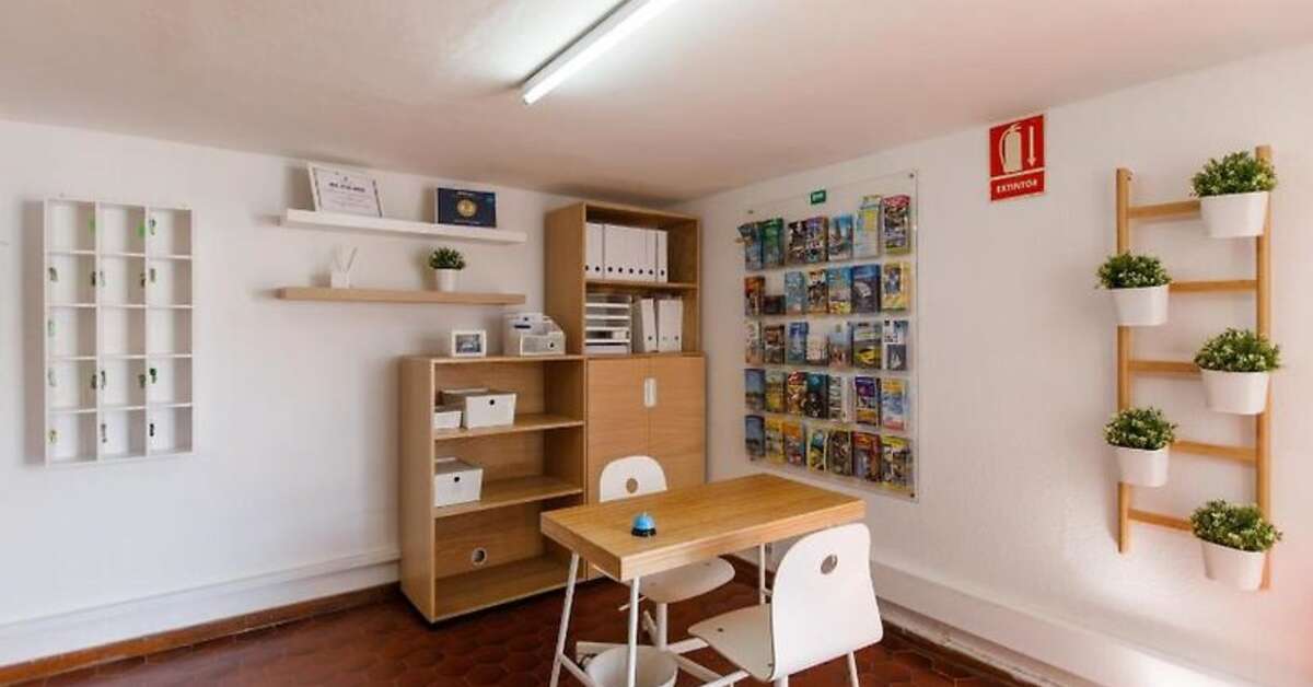 Een foto van het interieur van Appartementen Las Orquideas