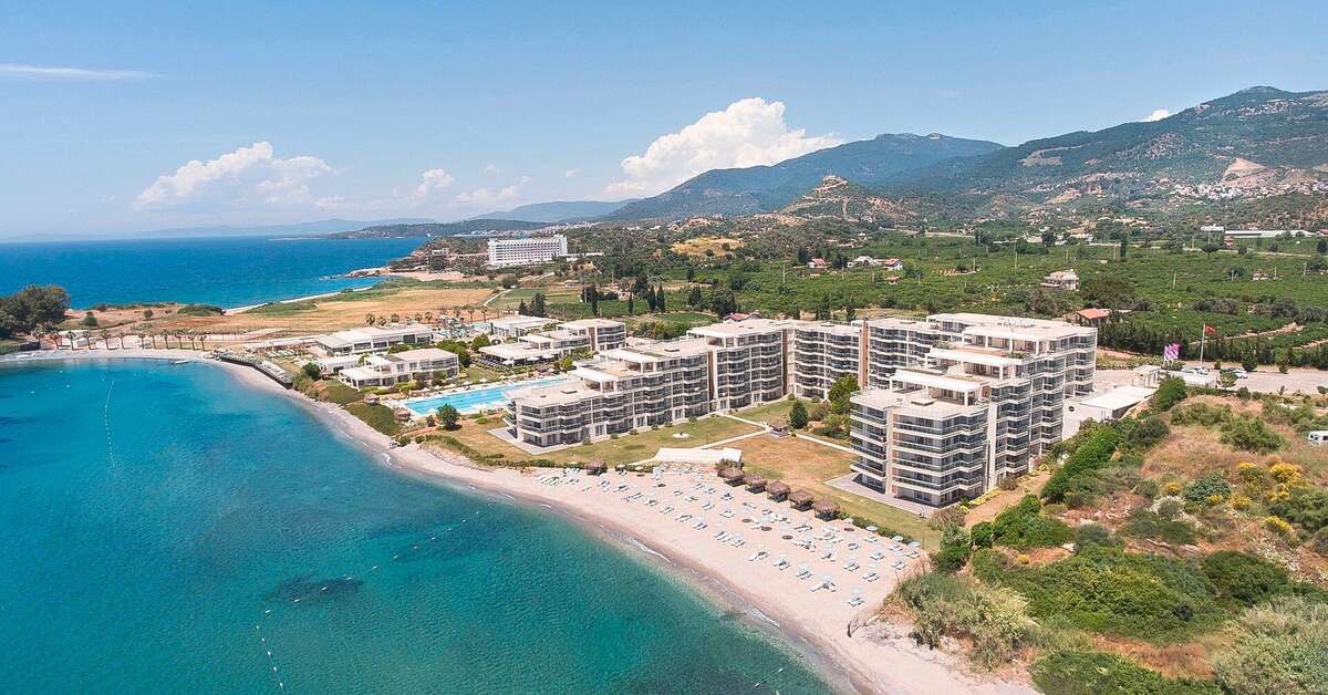 Een foto van de buitenkant van Karya Family Resort