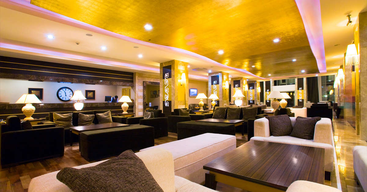 Een foto van het interieur van Terrace Beach Resort