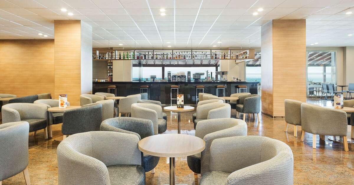 Een foto van het interieur van Hotel Best Negresco