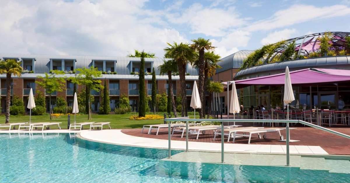 Een foto van het zwembad bij Hotel Corte Valier
