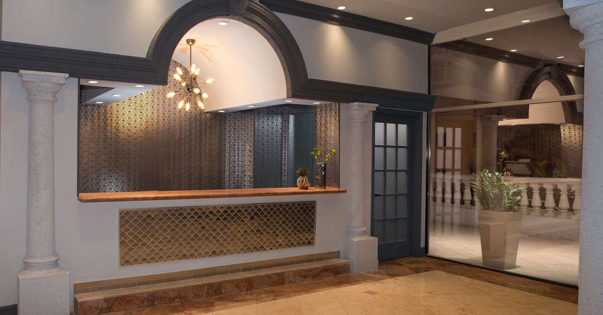 Een foto van het interieur van Lexington Hotel Miami Beach