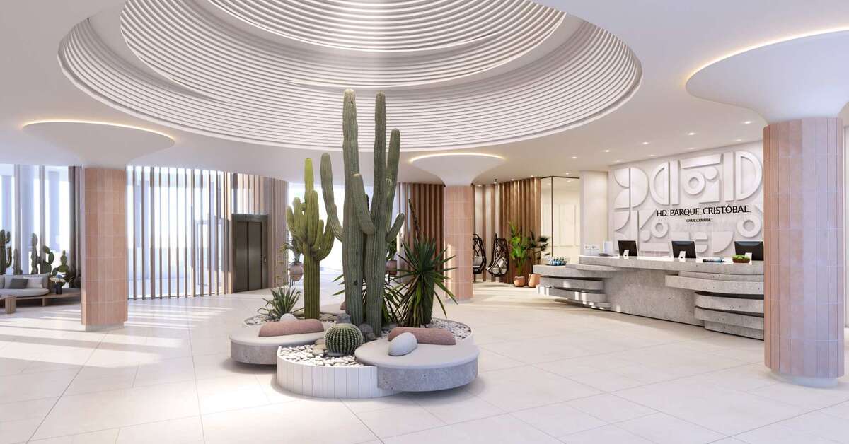 Een foto van het interieur van HD Parque Cristobal Gran Canaria