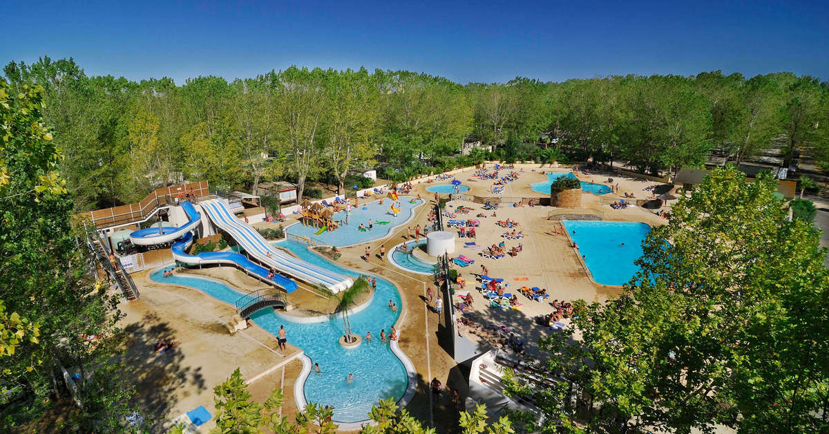 Een foto van een overzicht van Camping Le Domaine De La Yole