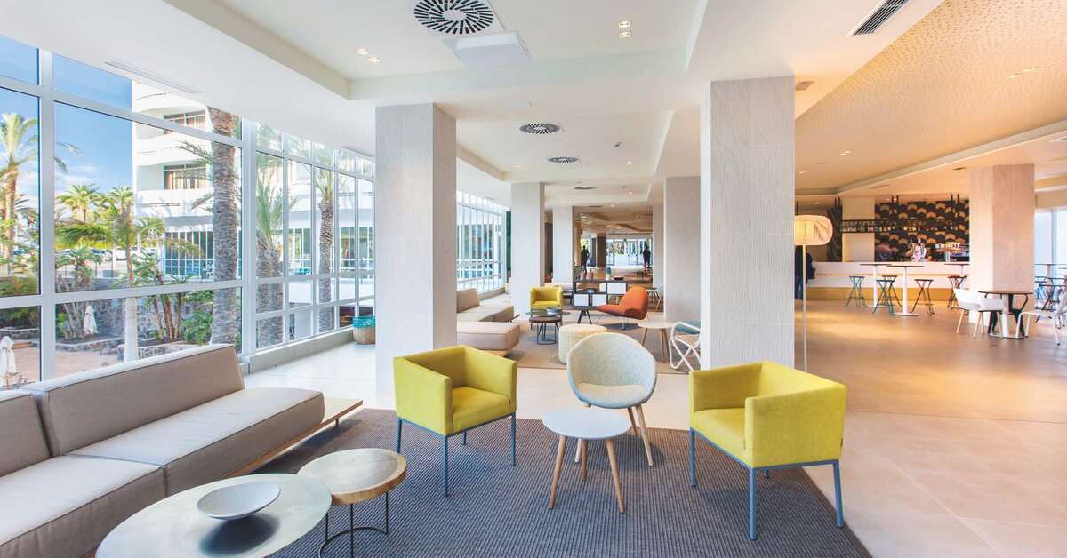 Een foto van het interieur van Abora Buenaventura by Lopesan Hotels