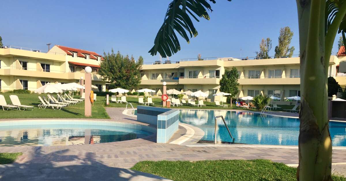 Een foto van een overzicht van Amira Hotel