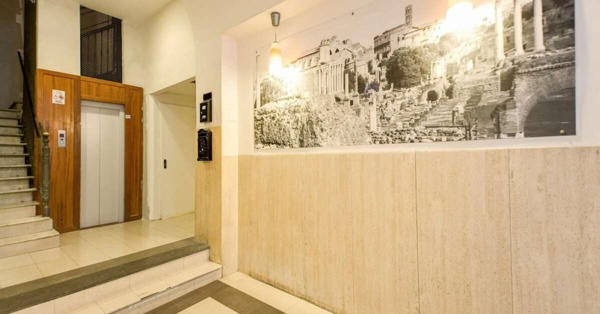 Ein Foto vom Innenbereich im Hotel Giotto Flavia