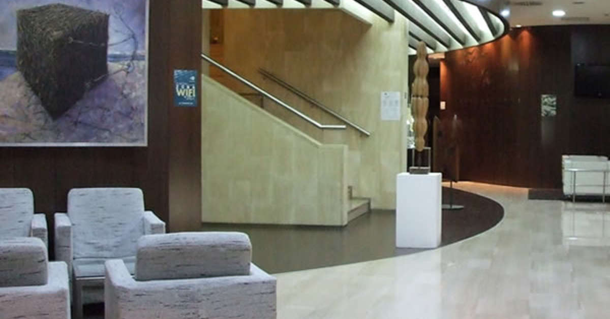 Een foto van het interieur van Eurostars Centrum Alicante