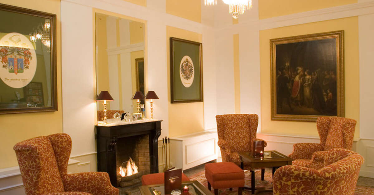 Een foto van het interieur van Hotel Kaiserhof Wenen