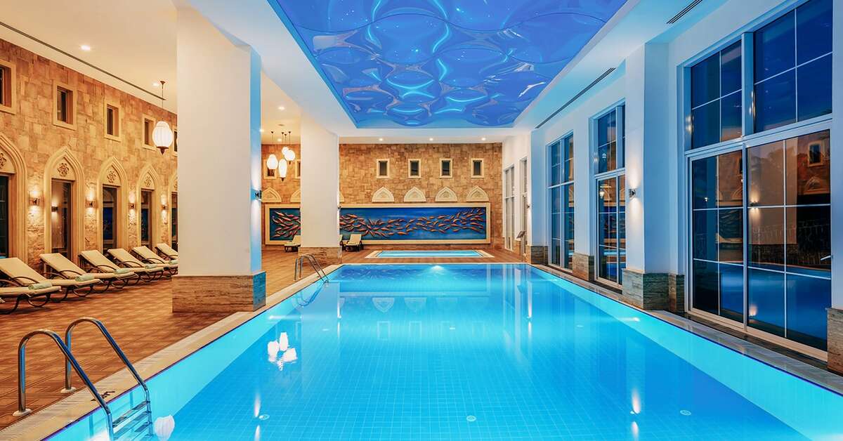 Een foto van het zwembad bij Rubi Platinum Spa Resort & Suites