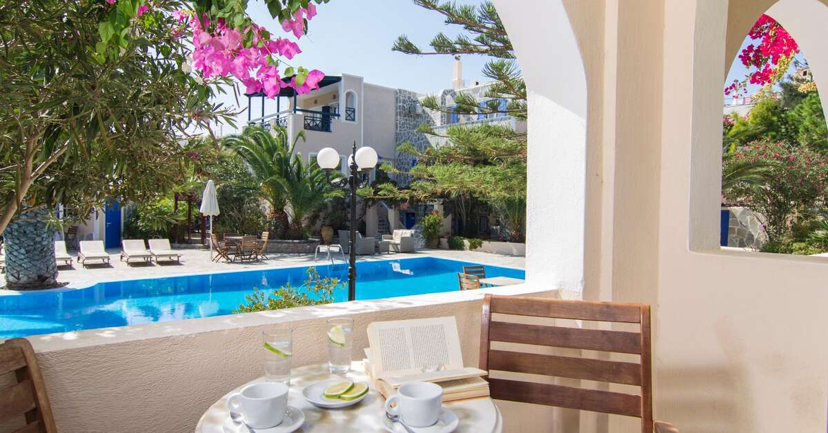 Ein Foto vom Pool im Paradise Resort