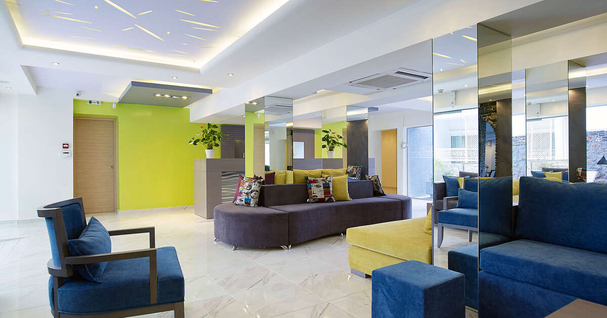 Een foto van het interieur van Mistral Bay