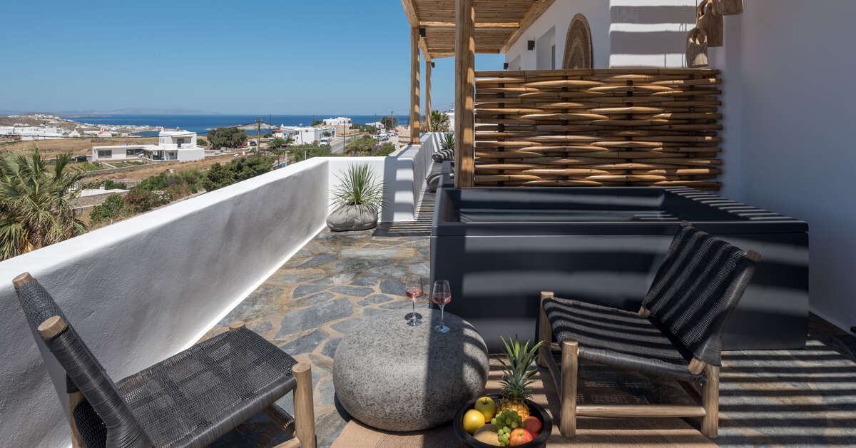 Een foto van Vrachos Suites Mykonos