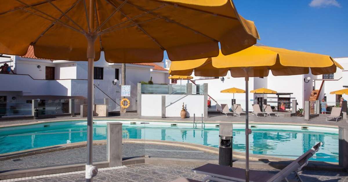 Een foto van het zwembad bij Appartementen Villa Florida