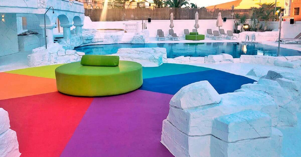 Een foto van het zwembad bij Hotel Ritual Maspalomas