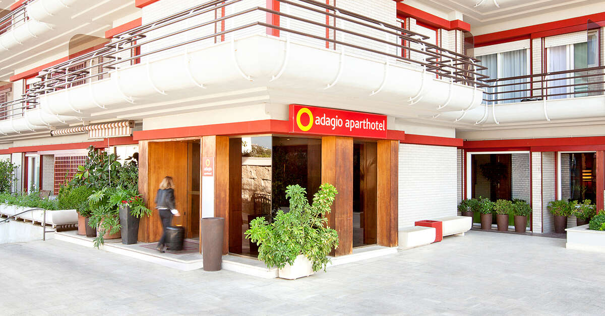 Een foto van de buitenkant van Aparthotel Adagio Rome Vatican