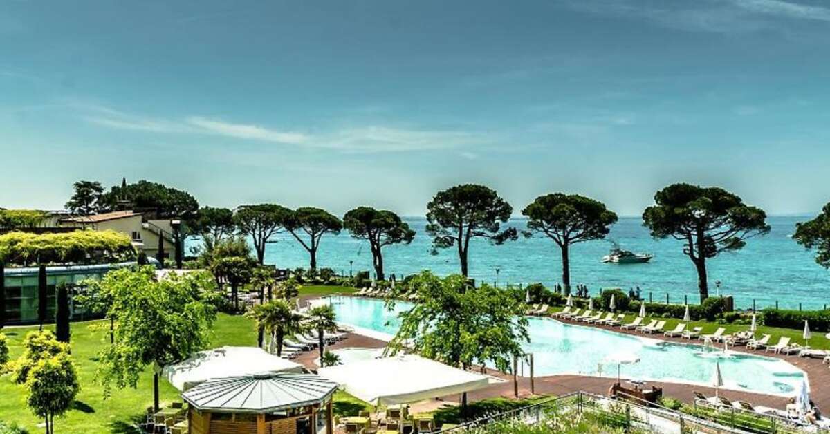 Een foto van het zwembad bij Hotel Corte Valier