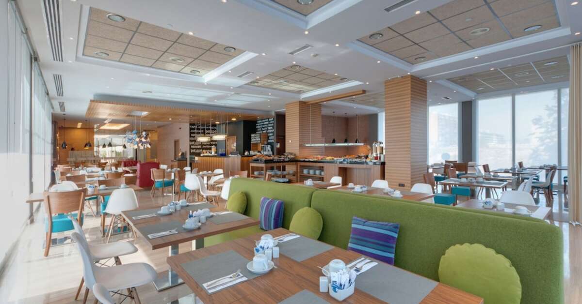 Ein Foto von den Einrichtungen im Hotel Madrid Chamartin