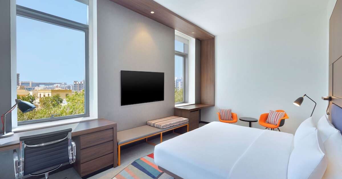 Ein Foto Aloft Al Mina Hotel