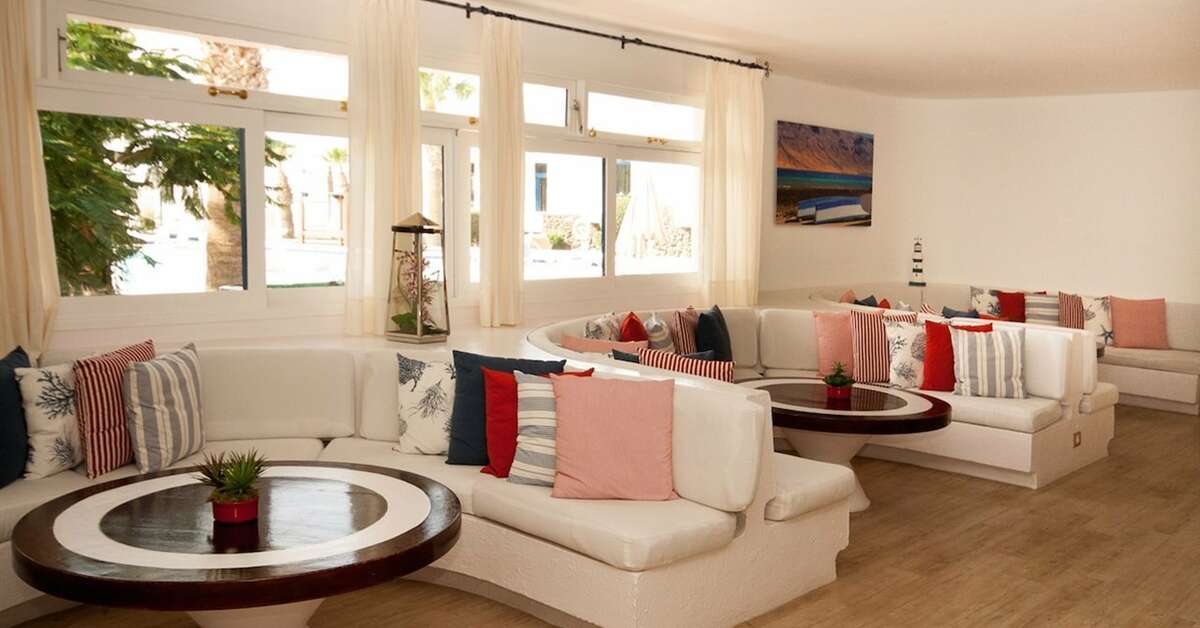 Een foto van het interieur van Appartementen Panorama