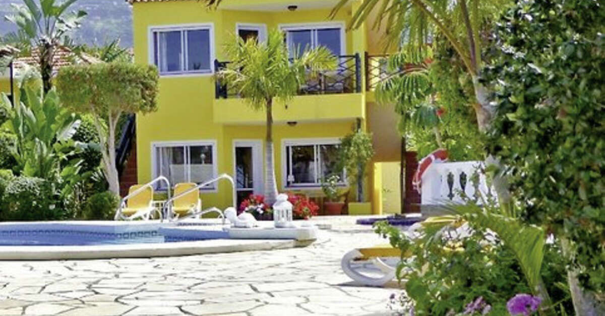 Ein Foto von der Terrasse im Villa Rosalva