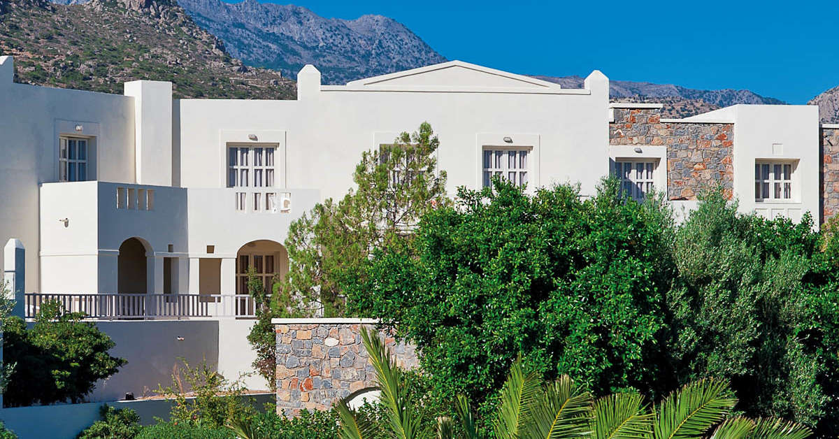 Een foto van de buitenkant van Giannoulis Almyra Hotel & Village