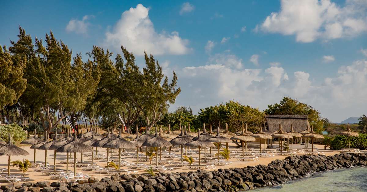 Een foto van het strand bij Lagoon Attitude