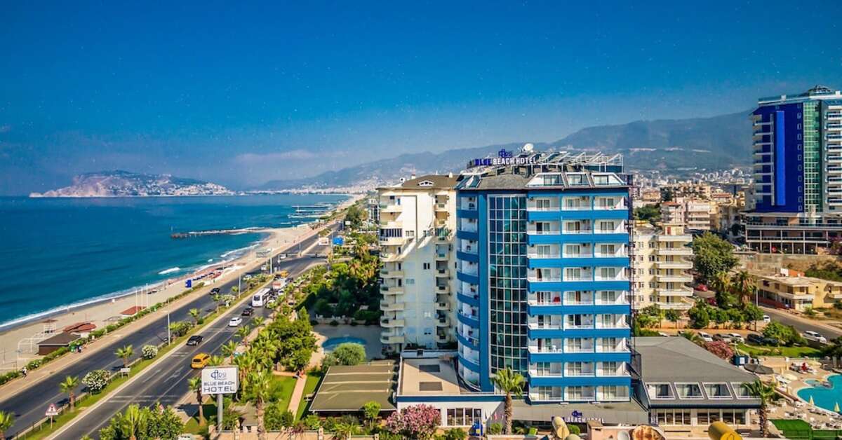 Een foto van de buitenkant van Arsi Blue Beach Hotel