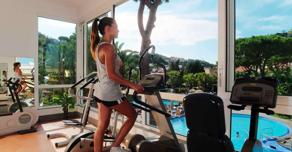 Een foto van de faciliteiten bij Albergo La Reginella Resort & Spa