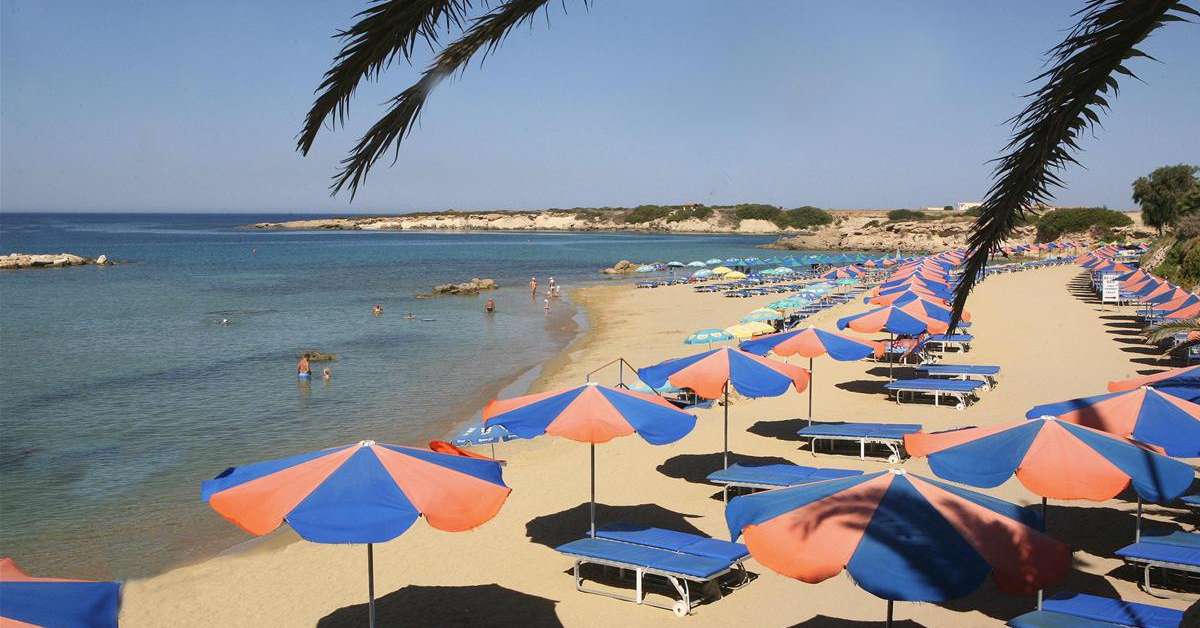Een foto van het strand bij Corallia Beach Appartementen
