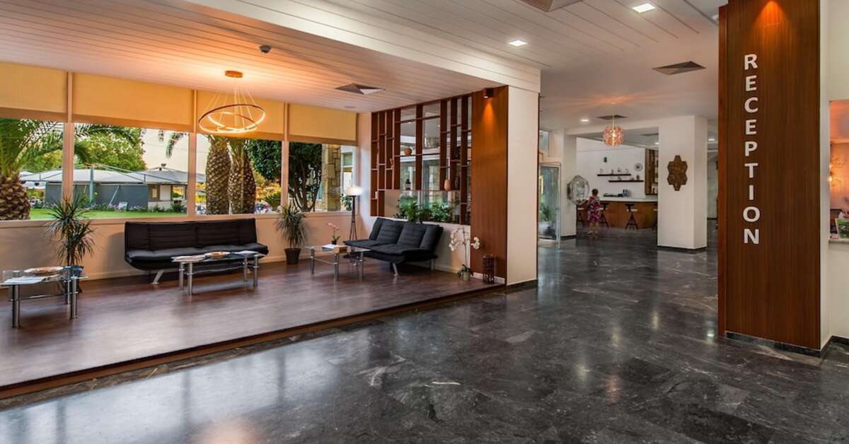 Een foto van het interieur van Evia Riviera Resort