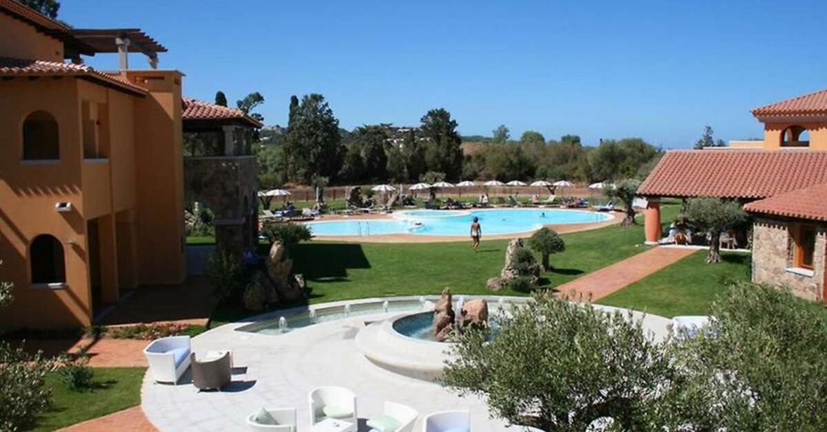 Een foto van het terras bij Hotel Marana