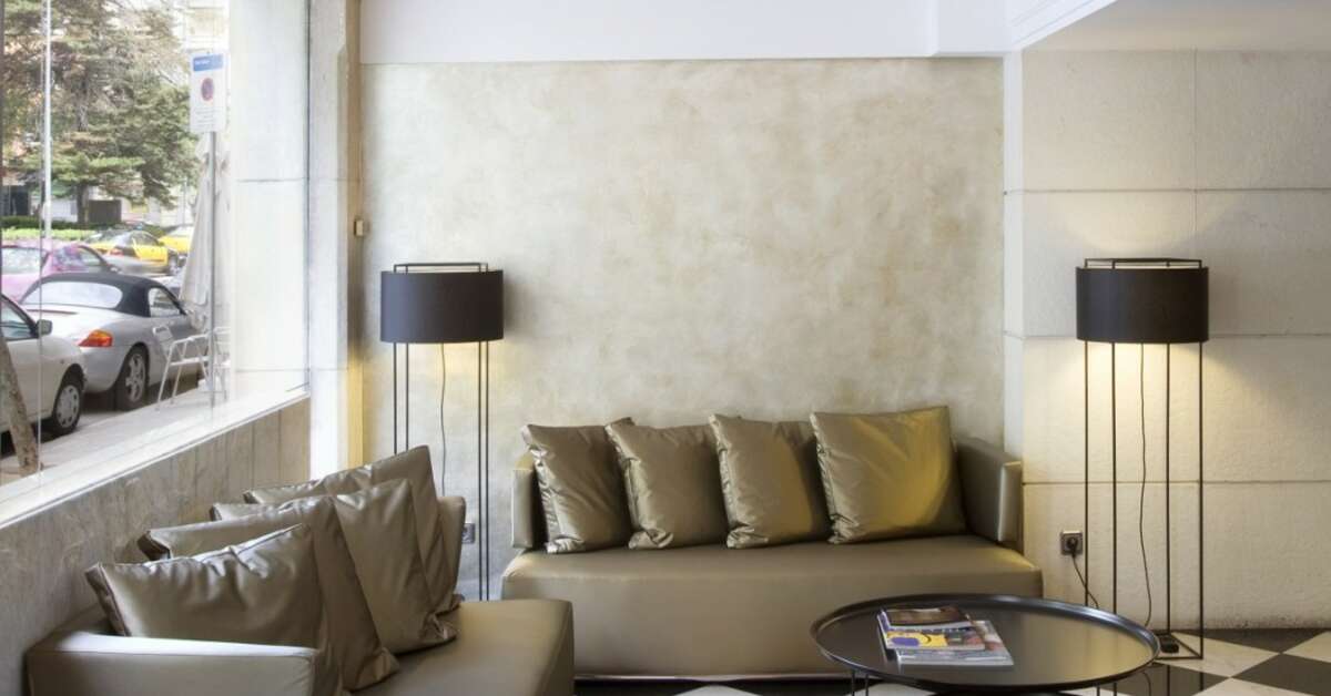 Een foto van het interieur van Gran Derby Suite