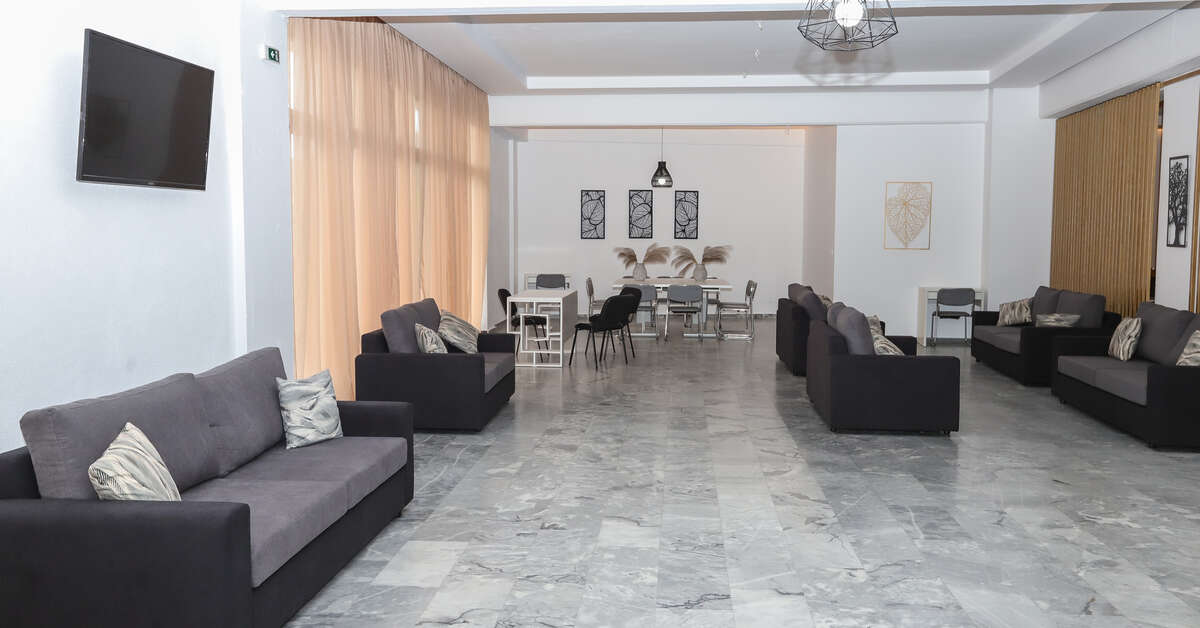 Een foto van het interieur van Belvita Hotel