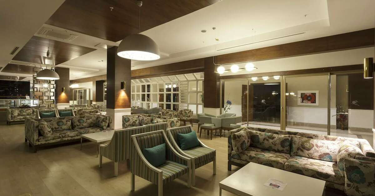 Een foto van het interieur van Seher Sun Palace Resort & Spa