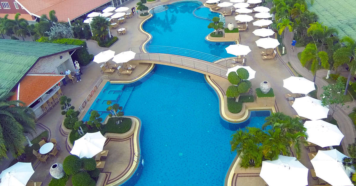 Ein Foto vom Pool im Thai Garden Resort