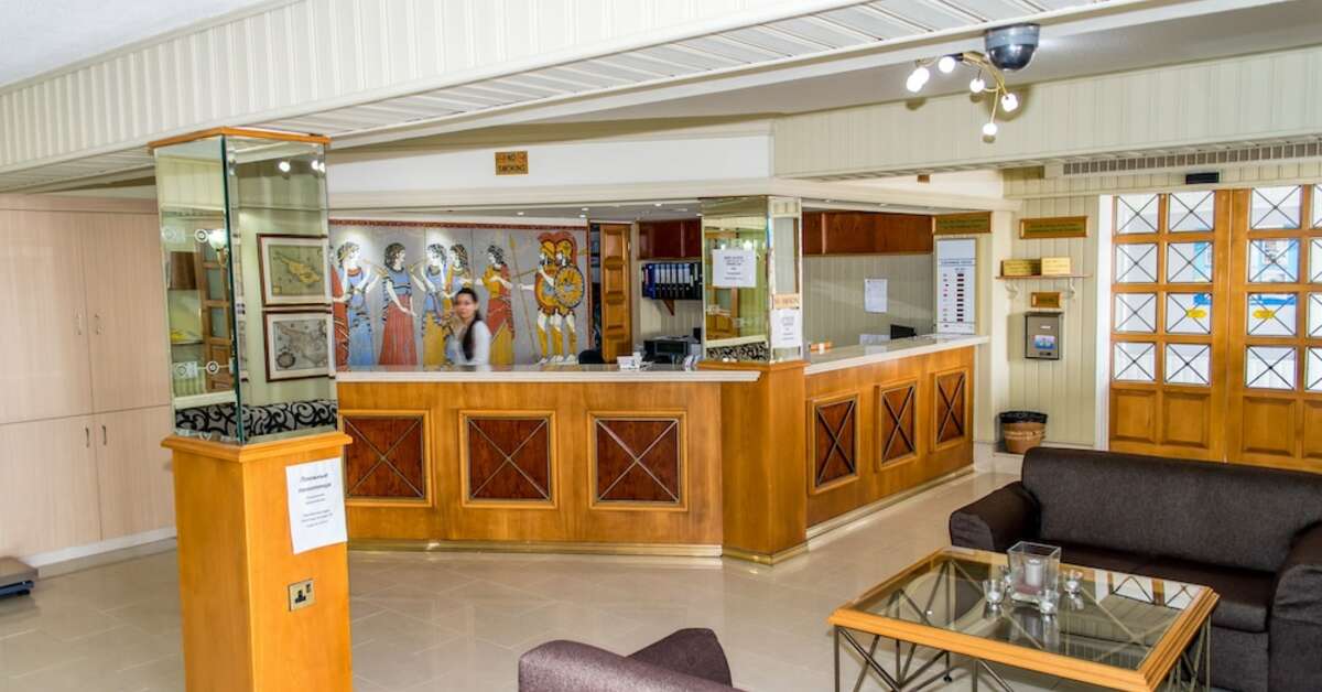 Een foto van het interieur van Christabelle Complex Hotel Appartementen