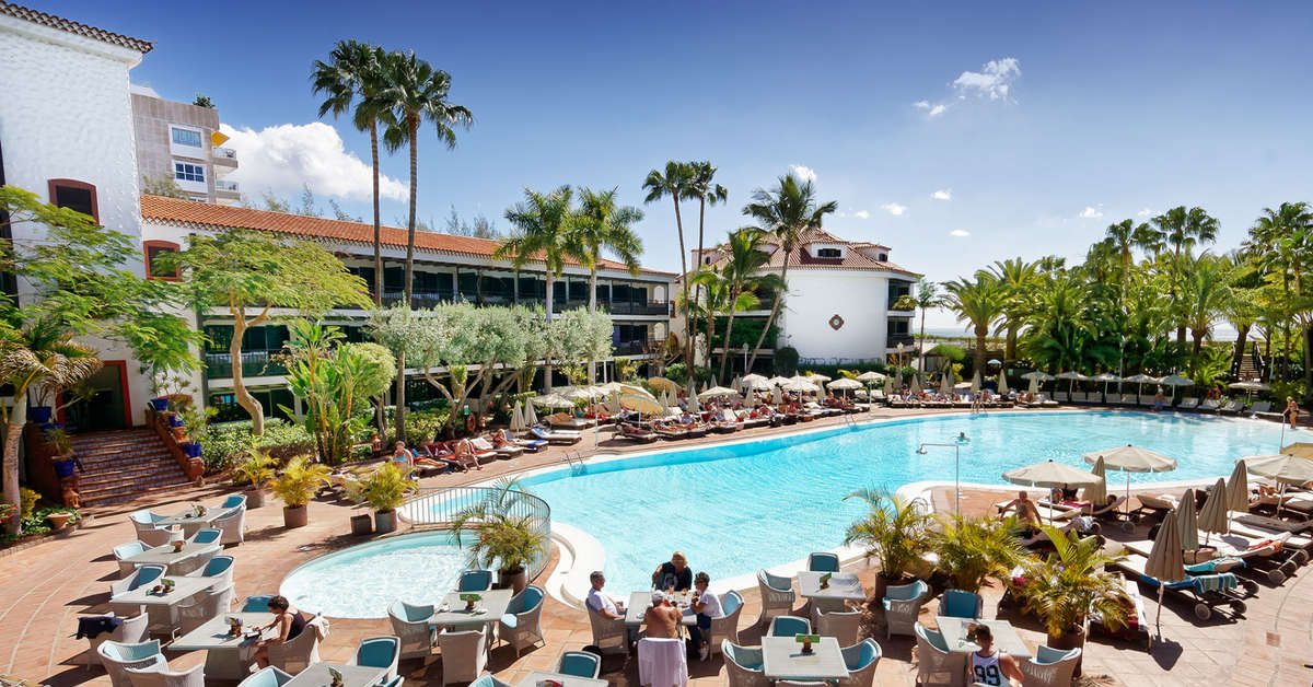 Ein Foto von den Einrichtungen im Hotel Parque Tropical
