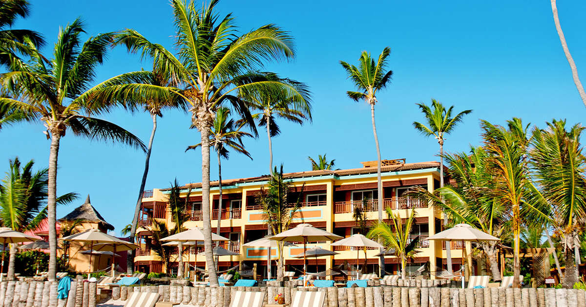 Een foto van het strand bij VIK Hotel Cayena Beach